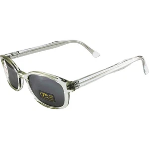 Chill KD's Clear Frame Silver Mirror Sons of Anarchy Sunglasses W Pouch 2200 - Picture 1 of 4