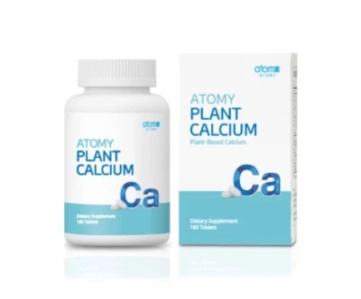 Растение Atomy кальций - без ГМО, веганский, без глютена - 180 таблеток - Изображение 1 из 4