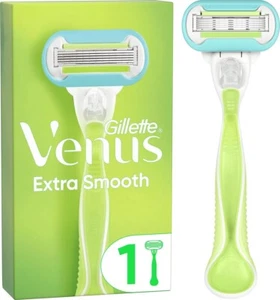 Gillette Venus extra glattes Damenrasiermesser mit 5 Klingen Patrone - Bild 1 von 4