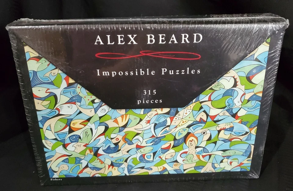 B46 Alex Beard Impossible Puzzles "fishery" 315 Pcs. Puzzle