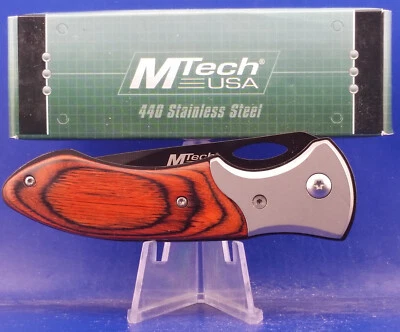 CUCHILLO LINERLOCK PLEGABLE MTECH 4 1/2" MT-412 Foto 1 de 4