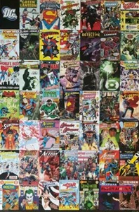 DC Comic Book Collage Collection Of Comics Poster 24 x 36 - Picture 1 of 1