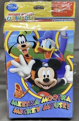 Disney Mickey Mouse Clubhouse Meeska Mooska 8 Invitaions & Thank You Cards - Image 1 of 2