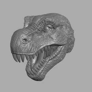 Dinosaur Warrior T-Rex custom head for Mythic Legions & other action figures - Picture 1 of 1