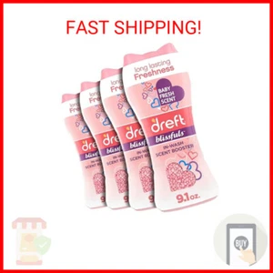 Dreft Blissfuls In-Wash Scent Booster Beads, Baby Fresh Scent, 9.1 oz (4 Pack) - Picture 1 of 2