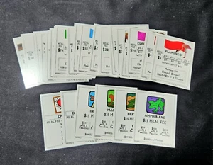 Tarjetas completas de reemplazo de propiedad animal de Late for the Sky Wild Animalopoly - Imagen 1 de 1