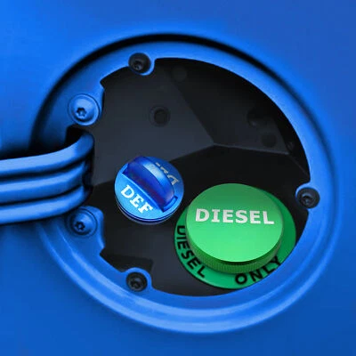 Aluminum (Diesel Fuel Cap) and (DEF Cap) For Ram 1500 2500 3500 3.0L 6.7L 13-18 - Изображение 1 из 4