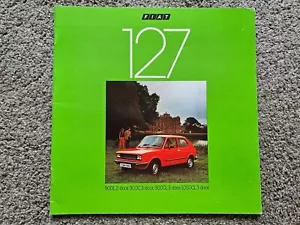 FIAT 127 20 PAGES SALES BROCHURE 1977 1978 - Picture 1 of 5