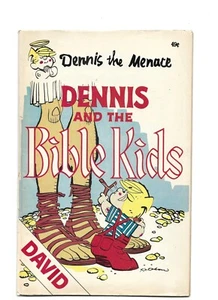 DENNIS THE MENACE AND THE BIBLE KIDS: DAVID 1977 WORD COMICS GD+ 2.5 LOW GRADE - Picture 1 of 2