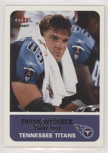 2002 Fleer Tradition Tiffany /225 Frank Wycheck #19