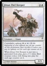 JÖTUN OWL KEEPER ~mtg NM/NM- Coldsnap Unc x4