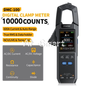 FNIRSI DMC-100 Smart Stromzange Multimeter Auto Amperemeter mit Temperaturfühler - Bild 1 von 24