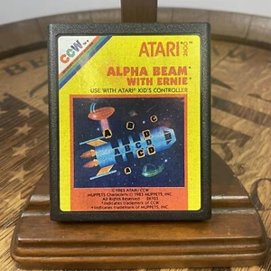 Alpha Beam with Ernie (Atari 2600, 1983) By Atari (Cartridge Only) NTSC - Picture 1 of 6