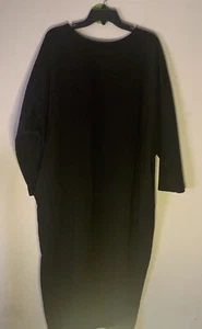 Vonda Negro Manga 3/4 Talla Túnica 3XL con bolsillo lateral sudadera vestido 3156 - Imagen 1 de 5