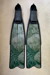 Omer Stingray 3D Camo Freitauchen / Speerfischen Flossen UK 6/7 - Bild 1 von 7