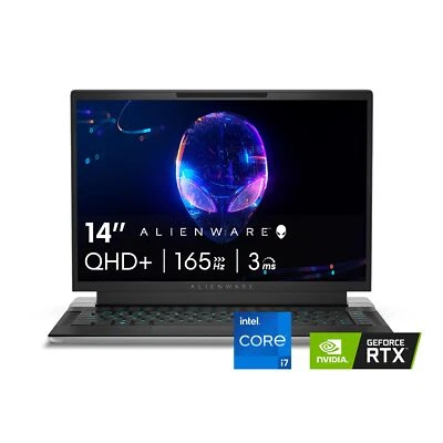 Alienware x14 R2 Gaming 14" i7-13620H 4060 8GB 32GB 1TB Win 11 H 背光银色 — 第 1/4 张图片