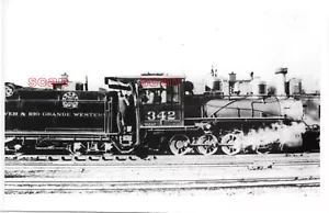 4BB361 RP 1930er/70er DENVER & RIO GRANDE WESTERN RAILROAD 280 LOCO #342 - Bild 1 von 1