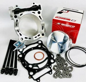 01-13 YZ250F WR250 YZ 250F 77mm Stock Bore Cylinder Piston Top End Rebuild Kit - Picture 1 of 22