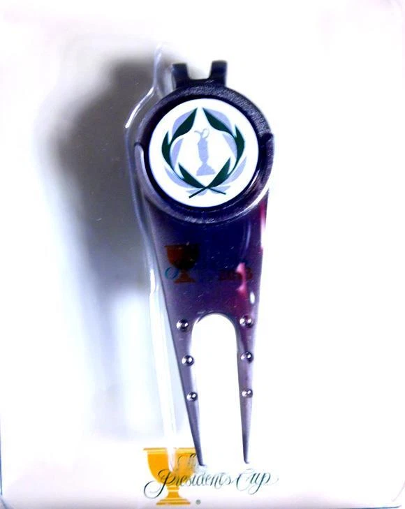 PRESIDENT'S-CUP-2013-OFFICIAL-GOLF-DIVOT-TOOL- NEW - UNITED STATES WINS AGAIN - Image 1 of 2