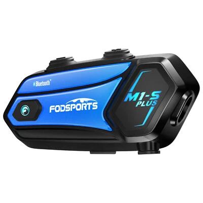 M1-S PLUS Motorcycle Bluetooth Headset with Music Sharing, Microphone Mute, FM - Image 1 of 4