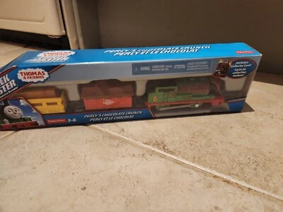 Tren Motorizado Thomas Friends TrackMaster Nuevo En Caja Chocolate Percy Foto 1 de 4