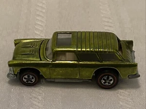 Hot Wheels Redline Classic Nomad Yellow-Lime/Antifreze? White Interior U.S - Picture 1 of 7