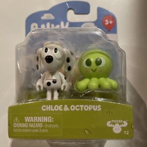 Bluey Story Starter Pack Chloe & Octopus Single 3” Action Figure New Moose Toys