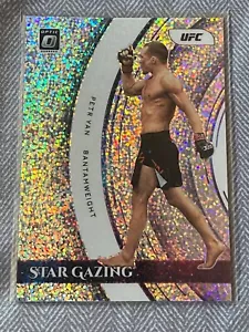 2022 UFC Donruss Optic WHITE SPARKLE Petr Yan STAR GAZING SSP #9 Bantamweight - Picture 1 of 3