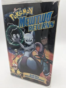 Pokemon Mewtwo Returns VHS 2001 Clam Shell Anime Team Rocket Pikachu Ash Ketchum - Bild 1 von 2