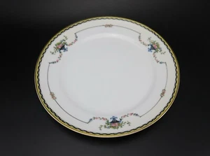 Noritake Rosemary SALAD PLATE  CheckerTrim Urns on Rim Antique c - Picture 1 of 7