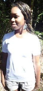 ONES SPORT SZ XSMALL 95% COTTON 5% SPANDEX WHITE 1/4 SLEEVE TOP TJ198 - Picture 1 of 1