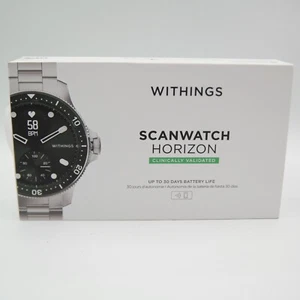 Withings ScanWatch Horizon 44mm CLINICALLY VALIDATED 30DAYS BATRY LIFT - Green. - Zdjęcie 1 z 7