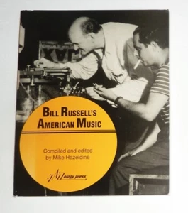 SOFTCOVER BOOK with CD by BILL RUSSELL "AMERICAN MUSIC" JAZZOLOGY PRESS (1993) - Picture 1 of 4