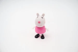 Peppa Pig Rebecca Rabbit Figure 2003 Character Options Pink Dress Vintage Toy - Picture 1 of 5