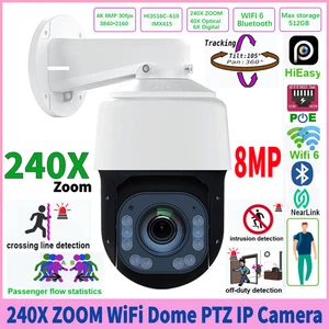 240X ZOOM 4K 8MP 30fps Wireless WiFi POE Speed Dome PTZ IP Camera Smart Tracking - Picture 1 of 10