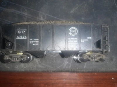 Varney #2467 escala HO Southern Pacific S.P. Tolva 47124 con carga de carbón Foto 1 de 4