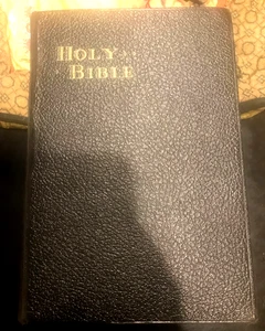 VINTAGE LEATHER BOUND NEW CATHOLIC EDITION OF THE HOLY BIBLE 1954 ILLUSTRATED - Picture 1 of 8