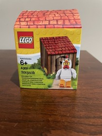 BNIB Retired Lego Easter Chicken Suit Mini-figure 5004468