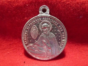 St Alphonsus Rodriquez Medal Aluminum 1" dia - Picture 1 of 2
