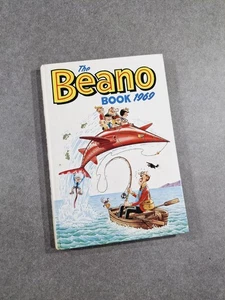 The Beano Book 1969 Childrens Comic Annual Hardback Very Good Unclipped Vintage - Picture 1 of 11