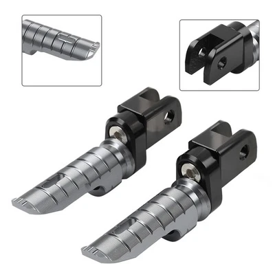 Reposapiés delanteros grises clavija para Aprilia RS660 21-23 RSV4 09-23 Tuono V4 20-23 Foto 1 de 4