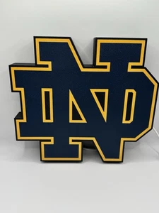 Notes Dame - Light Up LED Sign - Picture 1 of 9