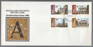 1982 New Zealand Architecture FDC. Wanganui First day cover - Picture 1 of 1