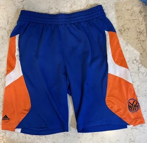 Pantalones Cortos Adidas New York Knicks Para Hombre Azul Mediano NBA Baloncesto - Imagen 1 de 11