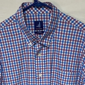 JOHNNIE-O Men’s L/S Casual Shirt Size XL Color MULTI Checks / PREP-FORMANCE - Picture 1 of 4