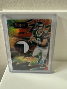 2024 Select football Tie-dye sparks Aaron Rodgers tri-color patch #S-ARS /25 - Picture 1 of 2