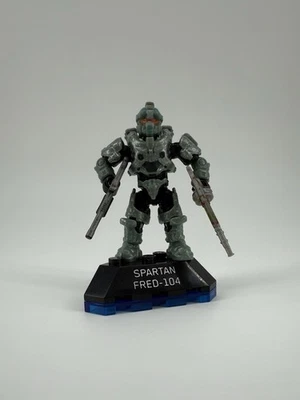 MINIFIGURA HALO MEGA BLOKS UNSC CENTURIÓN ESPARTANO FRED-104 DYH87 EQUIPO AZUL Foto 1 de 2