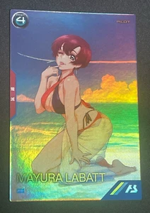 Gundam ARSENAL BASE Karte PR-232(PR) MAYURA LABATT BANDAI Prisma JAPAN TCG - Bild 1 von 6