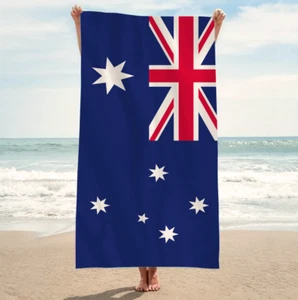 Australia Australian flag oversized giant beach pool towel XL - Picture 1 of 3