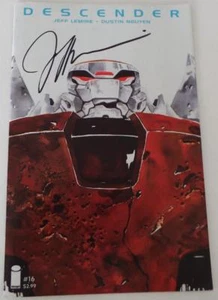 SDCC 2018 DESCENDER Signed By Jeff Lemire - Picture 1 of 3